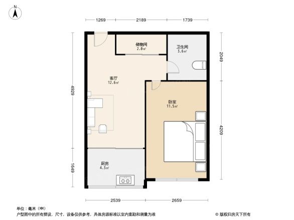 联胜花园户型图