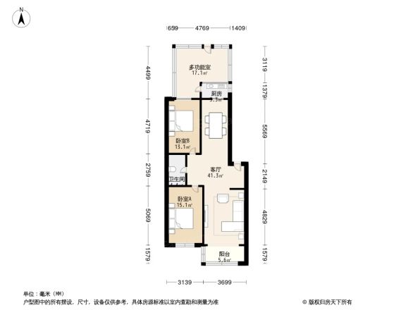瑞士家园户型图