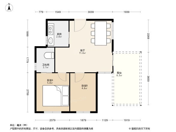 海涛花园户型图
