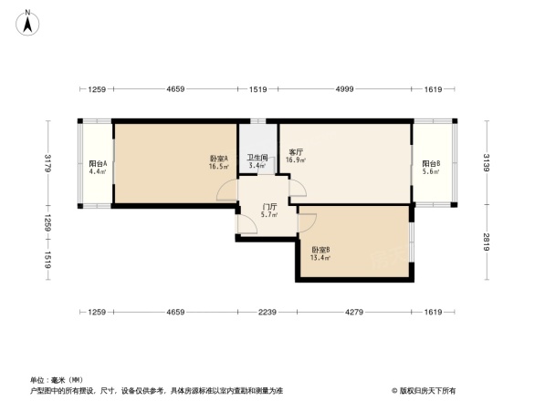 胜利桥北户型图