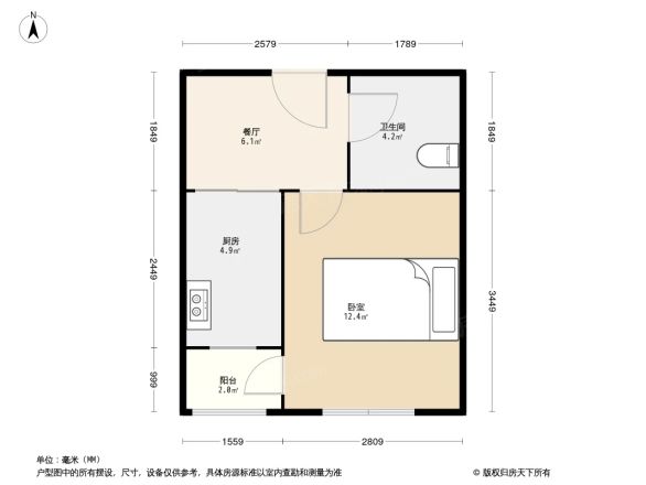 阳光月秀户型图