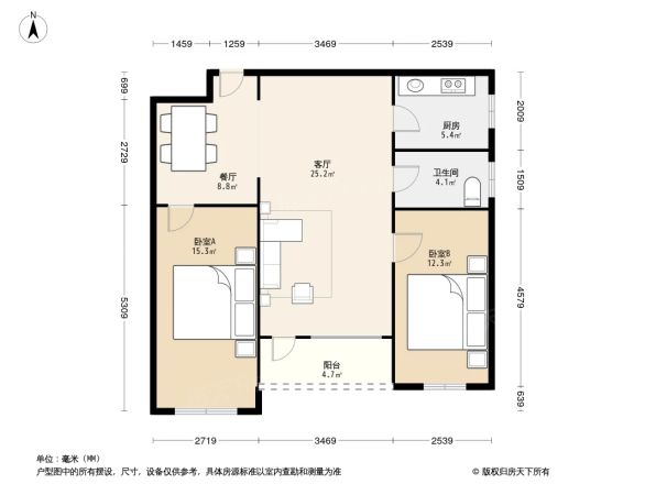 鸿图大厦户型图