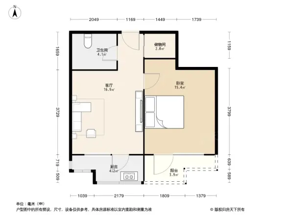 水苑居户型图