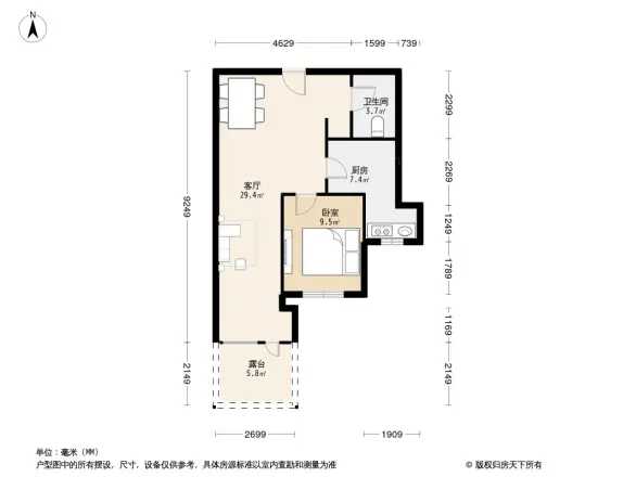 亿达春田户型图