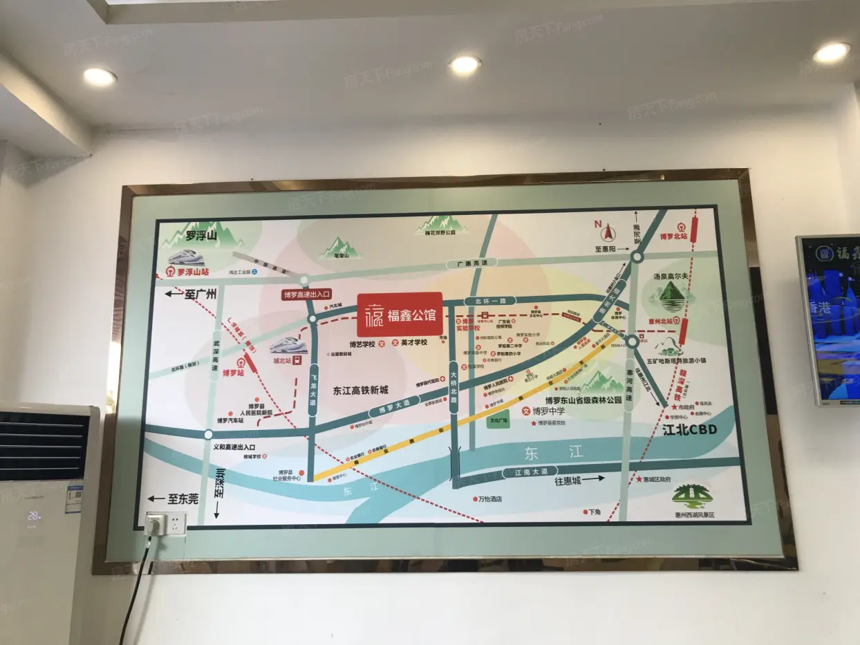 福鑫公馆交通图