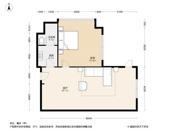 新金州大厦户型图