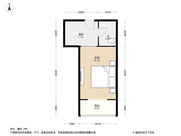 休斯顿公寓户型图