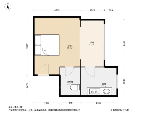 休斯顿公寓户型图