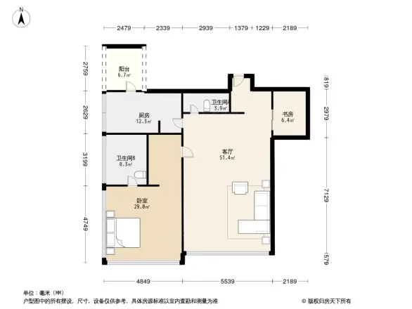 深圳湾1号户型图