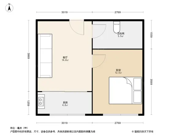 金润花园三期户型图