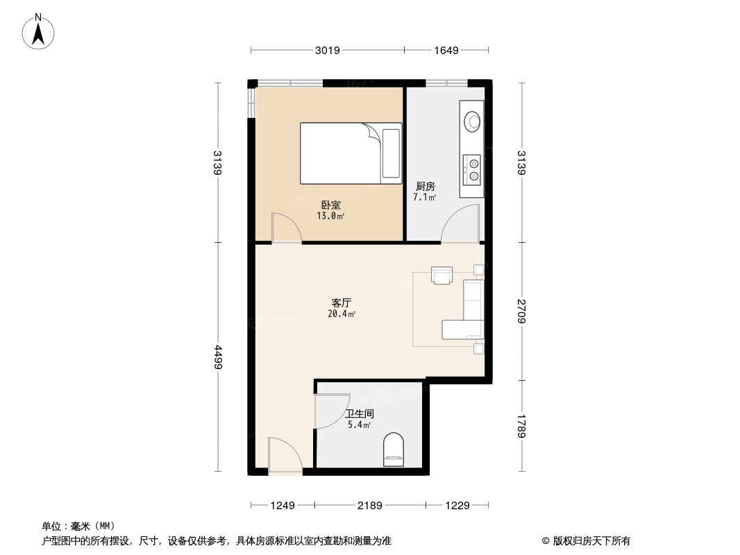 户型图1/2