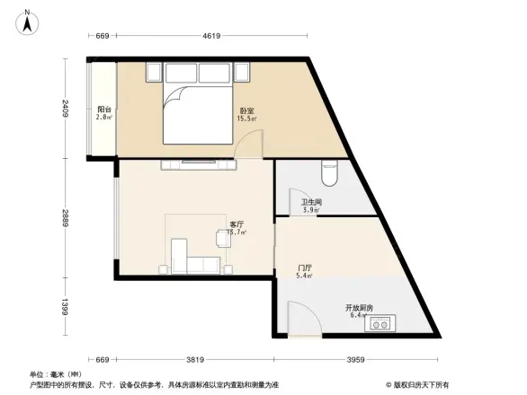 明月山庄户型图