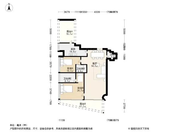深圳湾1号户型图