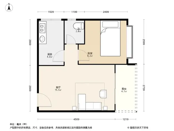 春天广场户型图