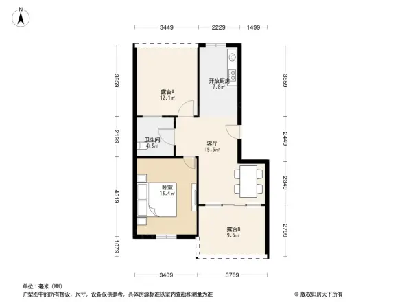 金润花园三期户型图
