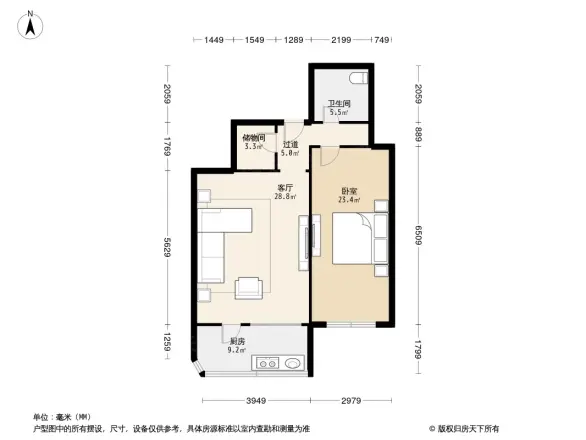 中盛家园户型图