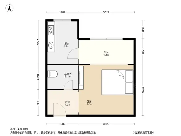 休斯顿公寓户型图