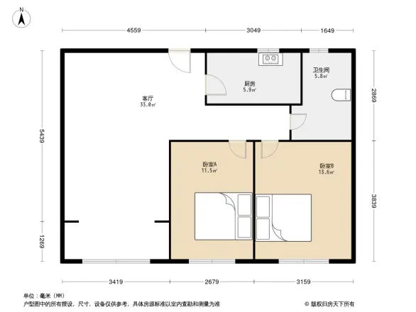 中建新悦城户型图