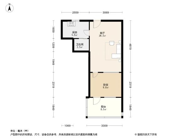 西义和庄户型图