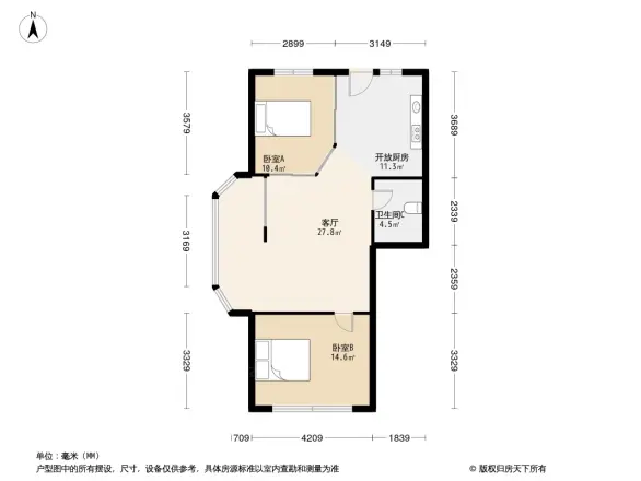 中盛家园户型图