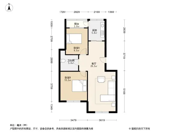水芙山竹户型图
