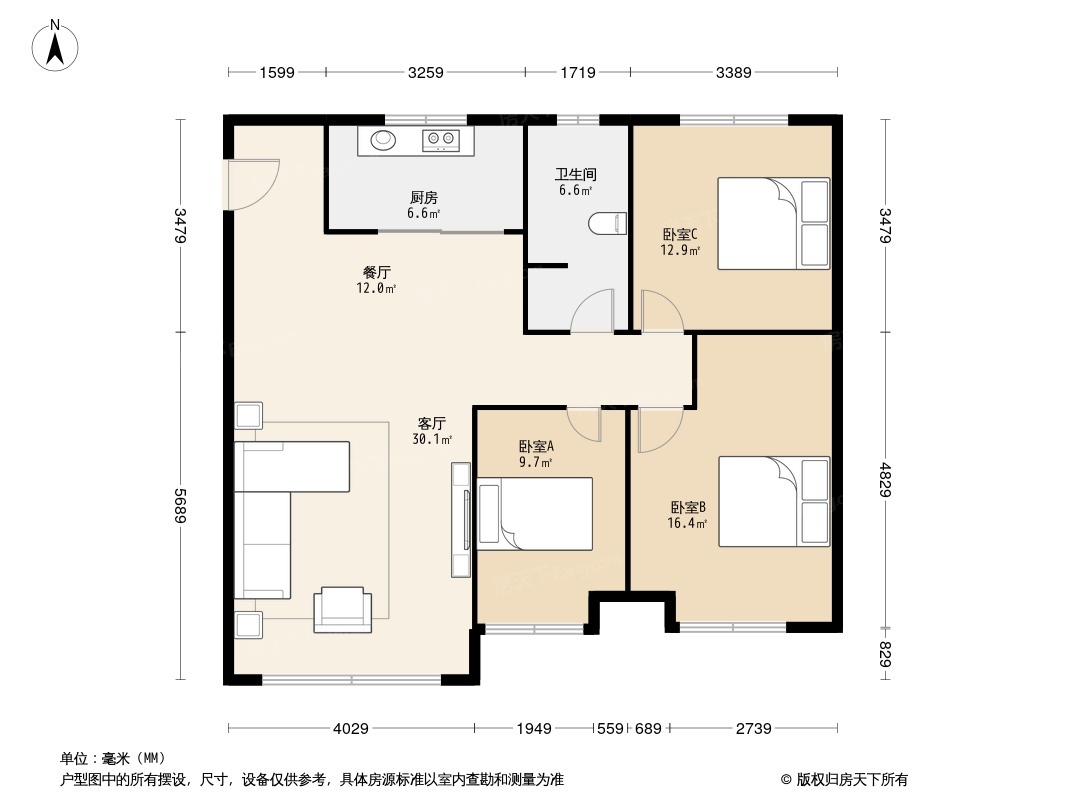 户型图0/2