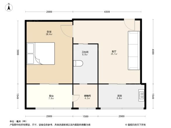 虹桥干休所户型图
