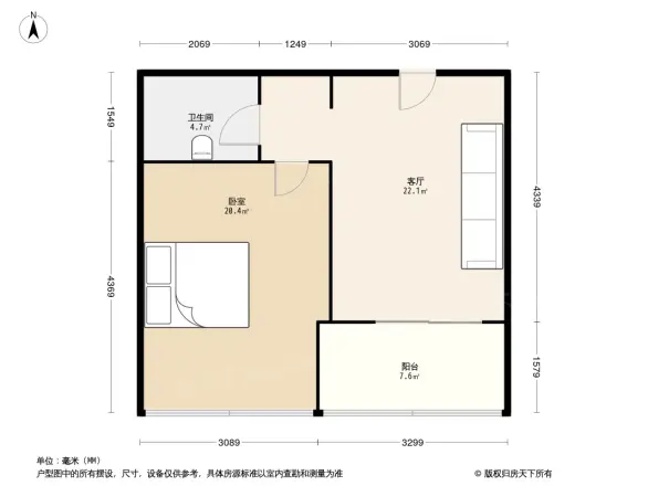 碧波园户型图