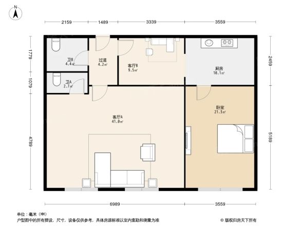 槐花大厦户型图