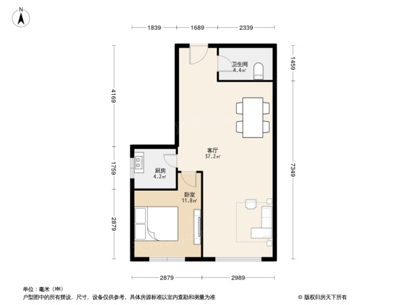 金州阳光家园户型图