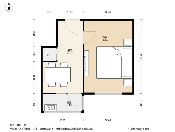 爱华巷户型图