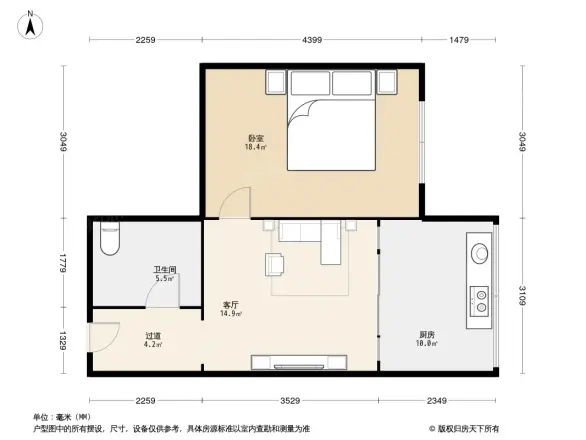 里程巷户型图