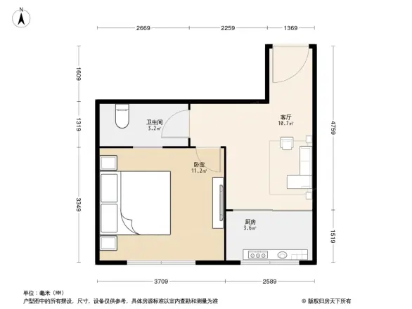 杏林山庄三期户型图