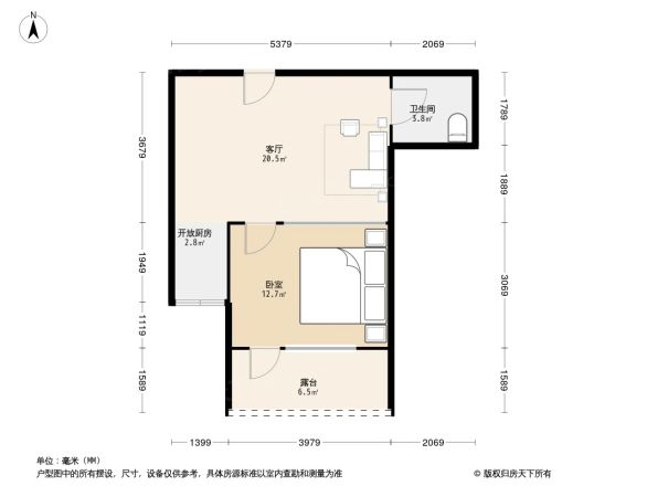 胜景家园户型图