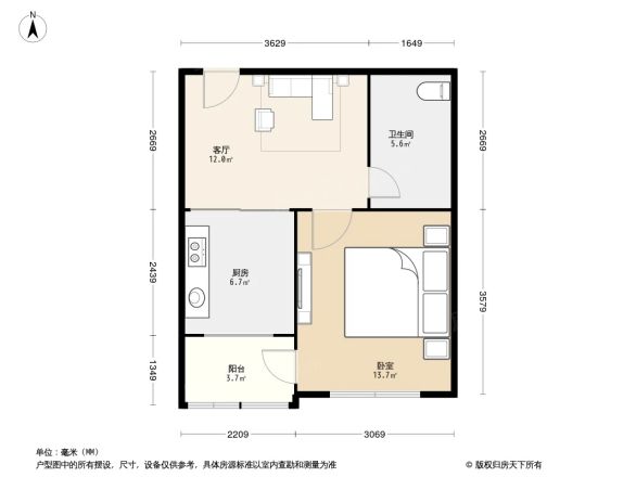 憬园河畔户型图