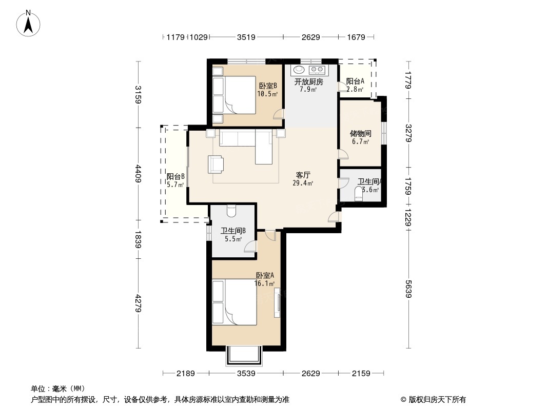 户型图0/1