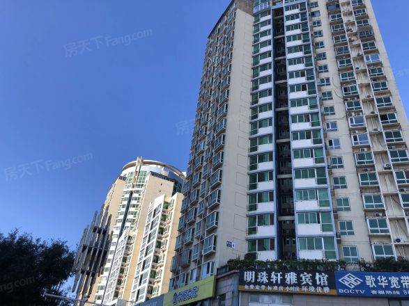 富河园碧水明珠实景图