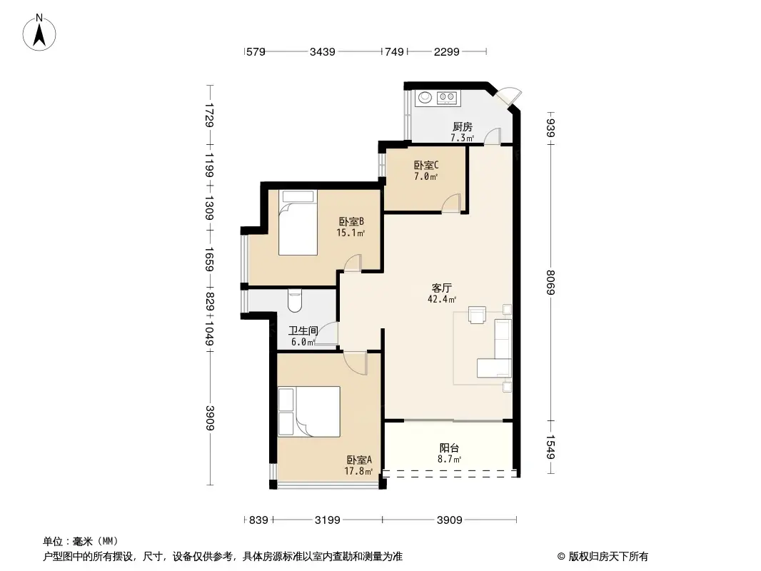 振业峦山谷户型图片