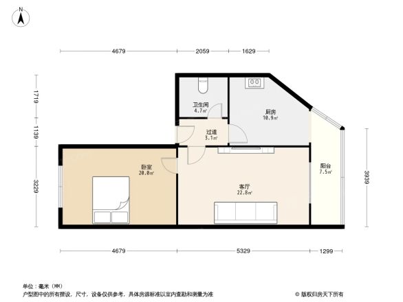 锦泉南园户型图