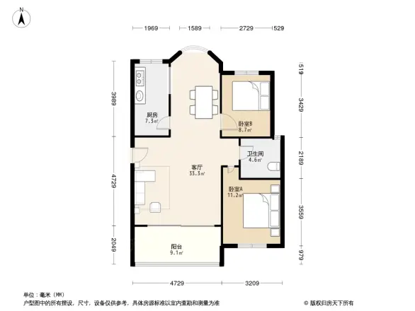 弘基书香园二期户型图