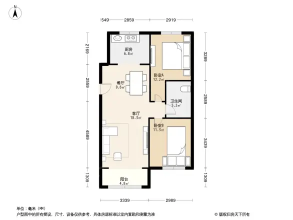 中海御湖熙谷户型图
