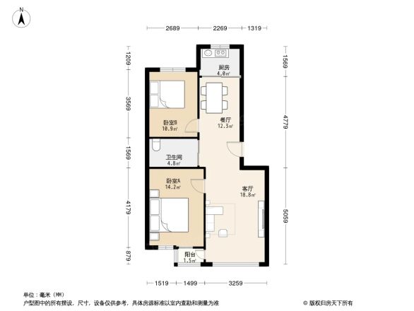 台山小筑户型图