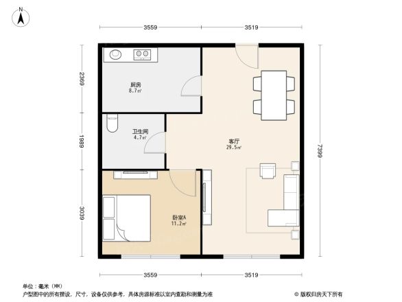 槐花大厦户型图