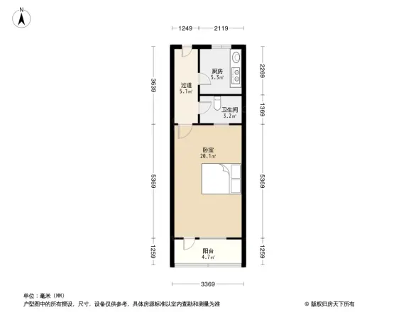 长盛小区户型图