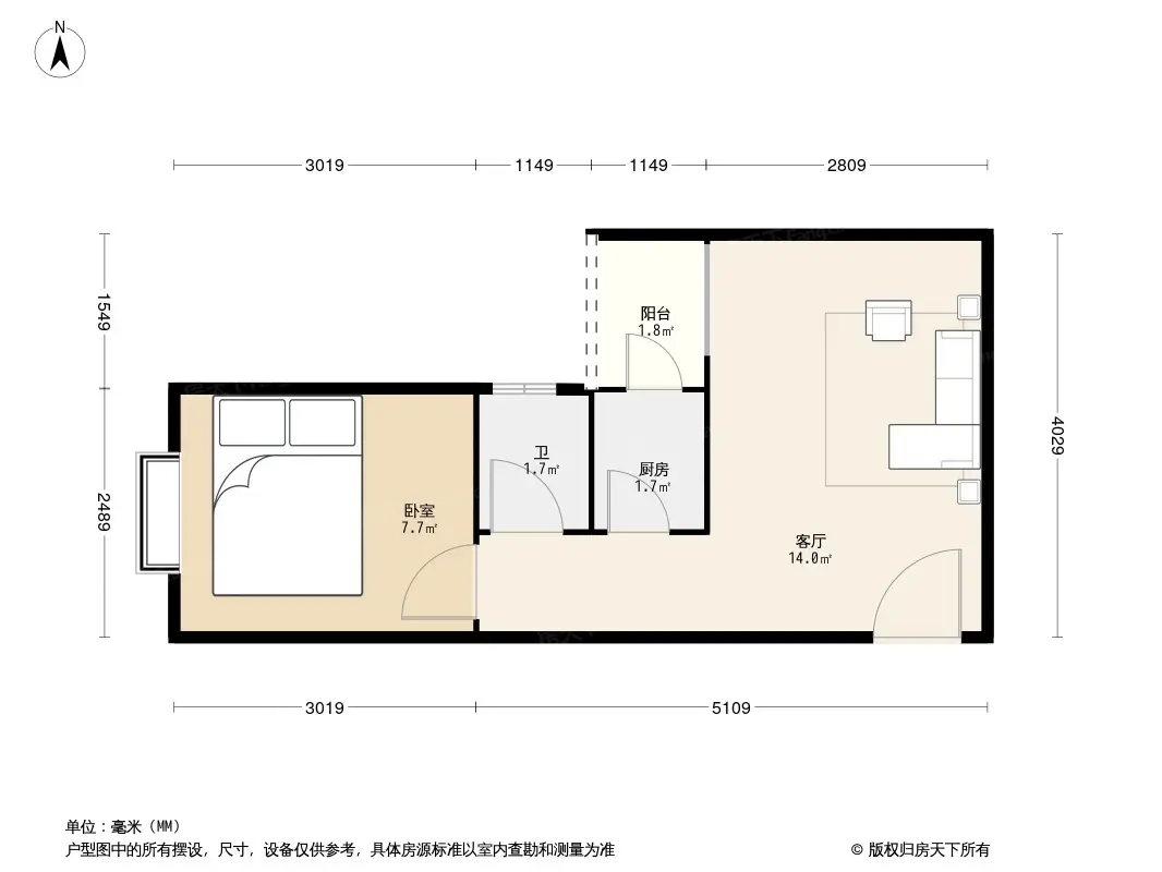 星湖花园户型图图片