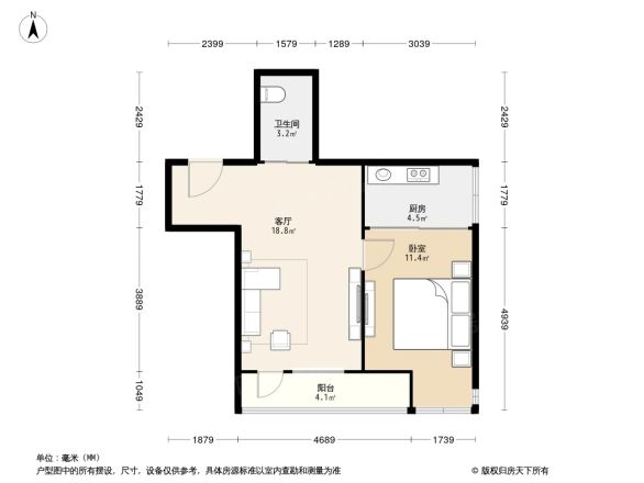 胜景家园户型图