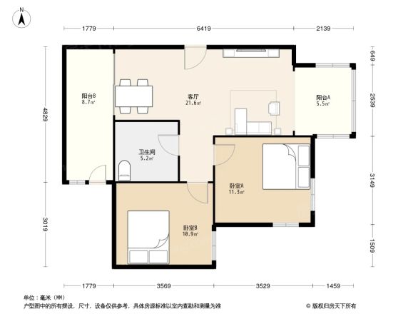 商都花园户型图