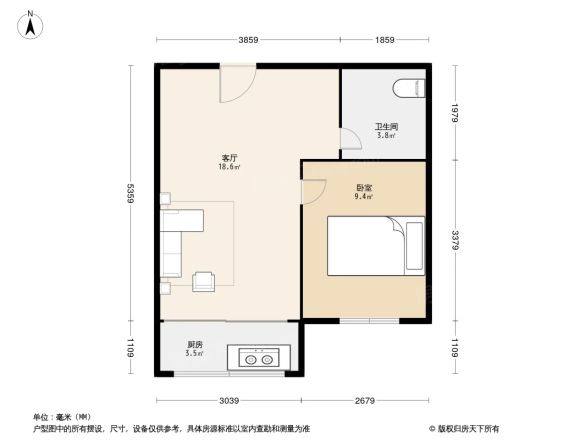 西郊闲庭户型图