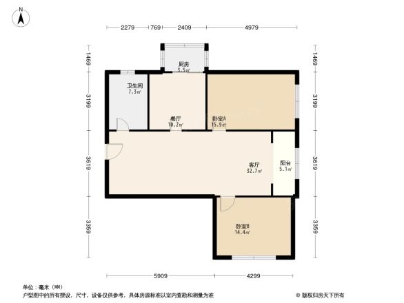 收获公寓户型图