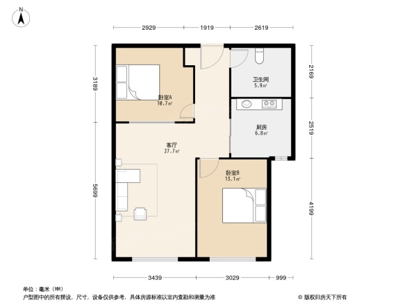 宝居佳苑户型图
